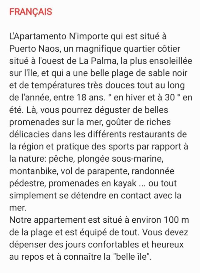 Apartamento Any Puerto De Naos Exterior foto